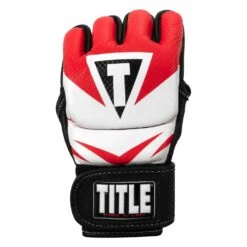 TITLE MMA Command Training Gloves -Power Punch XMCTG RD WH 003