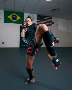 TITLE MMA Conflict Stand Up Shin Guards 14 TITLE MMA Conflict Stand Up Shin Guards -Power Punch XMSGBKRD 2