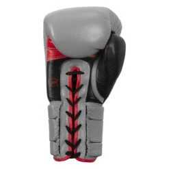 TITLE Boxing Leather Enforcer Pro Sparring Gloves -Power Punch XRVCSG SV BK 04
