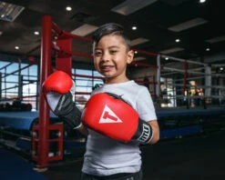 TITLE Boxing Aerovent Youth Gloves -Power Punch YGLVRD 1