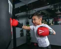 TITLE Boxing Aerovent Youth Gloves -Power Punch YGLVRD 3