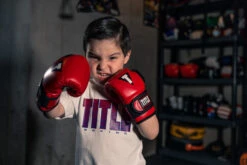 TITLE Boxing Youth Bag Gloves -Power Punch YTBBGRD BK