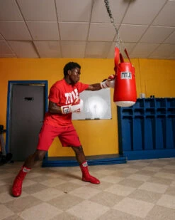 TITLE Boxing Accuracy Heavy Bag -Power Punch achbgl rd wh 1