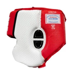 TITLE Boxing Aerovent Elite USA Boxing Competition Headgear – With Cheeks -Power Punch achex rd 3