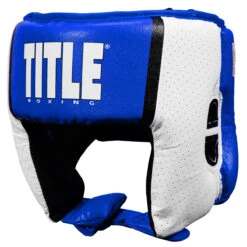 TITLE Boxing Aerovent Elite USA Boxing Competition Headgear – Open Face -Power Punch achex1 bl 1 4
