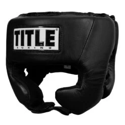 TITLE Boxing USA Boxing Competition Headgear - With Cheeks 28 TITLE Boxing USA Boxing Competition Headgear - With Cheeks -Power Punch achx bk 1 1