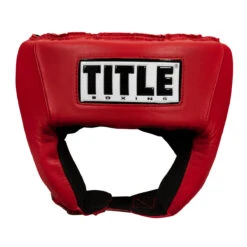 TITLE Boxing USA Boxing Competition Headgear - Open Face -Power Punch achx1 rd 2 1