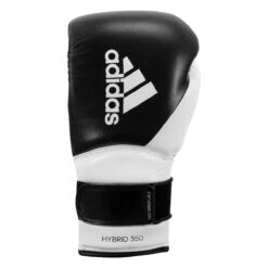 Adidas Hybrid 350 Elite Training Gloves -Power Punch adih350tg bk wh 3 2 1
