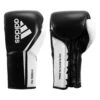 Adidas Hybrid 350 Elite Pro Fight Gloves -Power Punch adih750fg bk wh 1 1