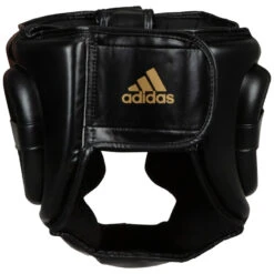 Adidas Super Pro Full Face Headgear -Power Punch adisbhg041 bk gd 04