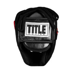 TITLE Boxing Adaptable Low Contact Headgear -Power Punch alchg2 bk rd 3 1