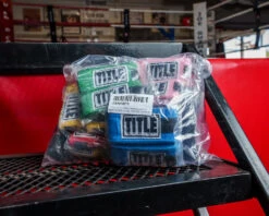 TITLE Boxing Advanced Semi-Elastic 110” Assorted Hand Wraps (10 Pair) -Power Punch asahw10 1 1