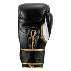 TITLE Boxeo Mexican Leather Training Gloves Quatro 16 TITLE Boxeo Mexican Leather Training Gloves Quatro -Power Punch batge4 bk wh 4 1 1