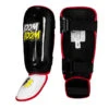 BOOM BOOM Boxing Bomber Youth Shin Guards -Power Punch bbbsgy bk 1 1