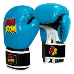 BOOM BOOM Boxing Striker Youth Boxing Gloves -Power Punch bbsbgy2 lbl bk 002