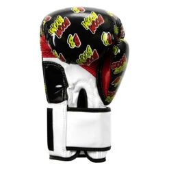 BOOM BOOM Boxing Striker Youth Boxing Gloves 3.0 -Power Punch bbsbgy3 bk wh 04