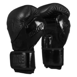 TITLE Black Blitz Sparring Gloves 12 TITLE Black Blitz Sparring Gloves -Power Punch bkbbg 0002