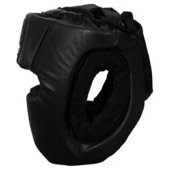 TITLE Black Training Headgear 12 TITLE Black Training Headgear -Power Punch bkthg bk 3