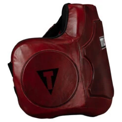 TITLE Boxing Blood Red Leather Body Protector -Power Punch brmmbp rd 3