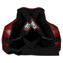TITLE Boxing Blood Red Leather Body Protector -Power Punch brmmbp rd 4