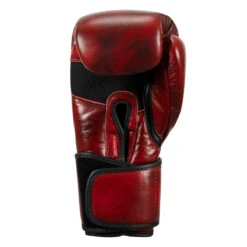 TITLE Boxing Blood Red Leather Training Gloves 15 TITLE Boxing Blood Red Leather Training Gloves -Power Punch brtg rd 004