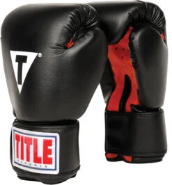 TITLE Classic Boxing Gloves -Power Punch cabg bk rd 1 1