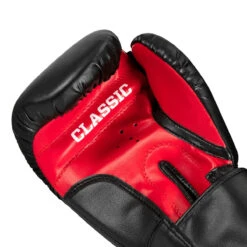 TITLE Classic Boxing Gloves -Power Punch cabg bk 005