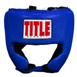 TITLE Classic USA Boxing Competition Headgear – With Cheeks -Power Punch cachx bl 2 1