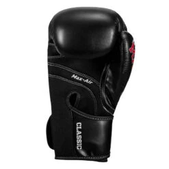 TITLE Classic Black Max Boxing Gloves -Power Punch cbmbg2 04