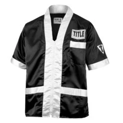 TITLE Boxing Corner Jacket 28 TITLE Boxing Corner Jacket -Power Punch cjss1 bk wh 1