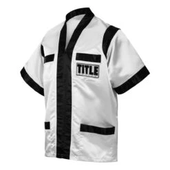 TITLE Boxing Old School Corner Jacket -Power Punch cjss2 wh bk 01