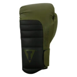 TITLE Boxing Combat Bag Gloves -Power Punch combg gn bk 03