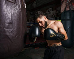 TITLE Boxing Couture Bag Gloves 16 TITLE Boxing Couture Bag Gloves -Power Punch coubg bk gd 2 1