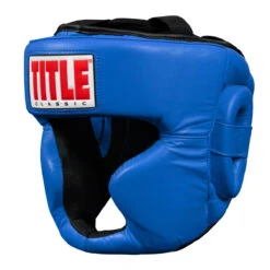 TITLE Classic Full Coverage Training Headgear 2.0 -Power Punch cphgf2 bl bk 1 1