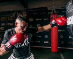 TITLE Classic Power Weight Bag Gloves -Power Punch cpwbg rd bk 1