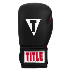 TITLE Classic Fitness Boxing Gloves -Power Punch crbg bk rd 03