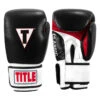 TITLE Classic Leather Super Bag Gloves 2.0 -Power Punch csbgl2 bk wh rd 01