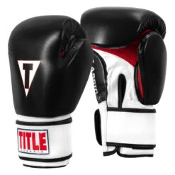 TITLE Classic Leather Super Bag Gloves 2.0 -Power Punch csbgl2 bk wh rd 02