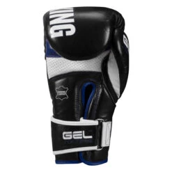 TITLE Boxing Gel Soft Strike Bag Gloves -Power Punch cssgbg1 bk bl 04