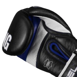 TITLE Boxing Gel Soft Strike Bag Gloves -Power Punch cssgbg1 bk bl 05