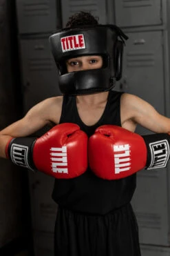 TITLE Classic Face Protector Headgear 2.0 -Power Punch ctfp 2.0