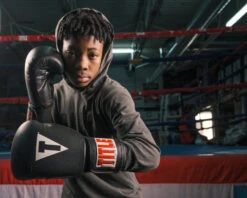 TITLE Classic Leather Elastic Training Gloves 2.0 28 TITLE Classic Leather Elastic Training Gloves 2.0 -Power Punch ctsgv22 bk