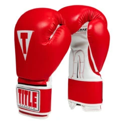 TITLE Classic Pro Style Training Gloves 3.0 -Power Punch cvvtg3 rd wh 002