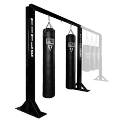 TITLE Boxing Deluxe Multi-Unit Heavy Bag Wall Stand -Power Punch dhws 04