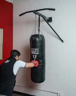 TITLE Boxing Deluxe Wall Mount Pull-Up Bar & Bag Hanger 9 TITLE Boxing Deluxe Wall Mount Pull-Up Bar & Bag Hanger -Power Punch dwmpub 1