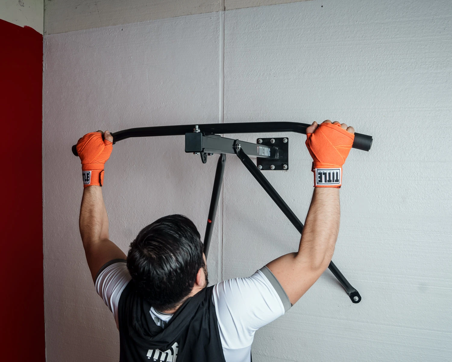 TITLE Boxing Deluxe Wall Mount Pull-Up Bar & Bag Hanger 4 TITLE Boxing Deluxe Wall Mount Pull-Up Bar & Bag Hanger - Image 2