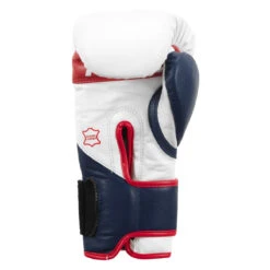 Fighting Dual Strap Training Gloves 2.0 12 Fighting Dual Strap Training Gloves 2.0 -Power Punch fdstg2 wh rd bl 04