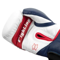 Fighting Dual Strap Training Gloves 2.0 13 Fighting Dual Strap Training Gloves 2.0 -Power Punch fdstg2 wh rd bl 05