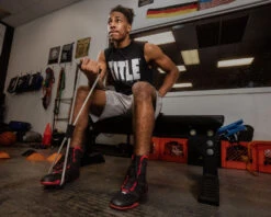 TITLE Boxing Figure Eight Elliptical Resistance Bands Set -Power Punch feelrb 3