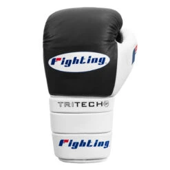 Fighting Tri-Tech Tenacious Lace Training Gloves 27 Fighting Tri-Tech Tenacious Lace Training Gloves -Power Punch fs3ttgl bk wh 003